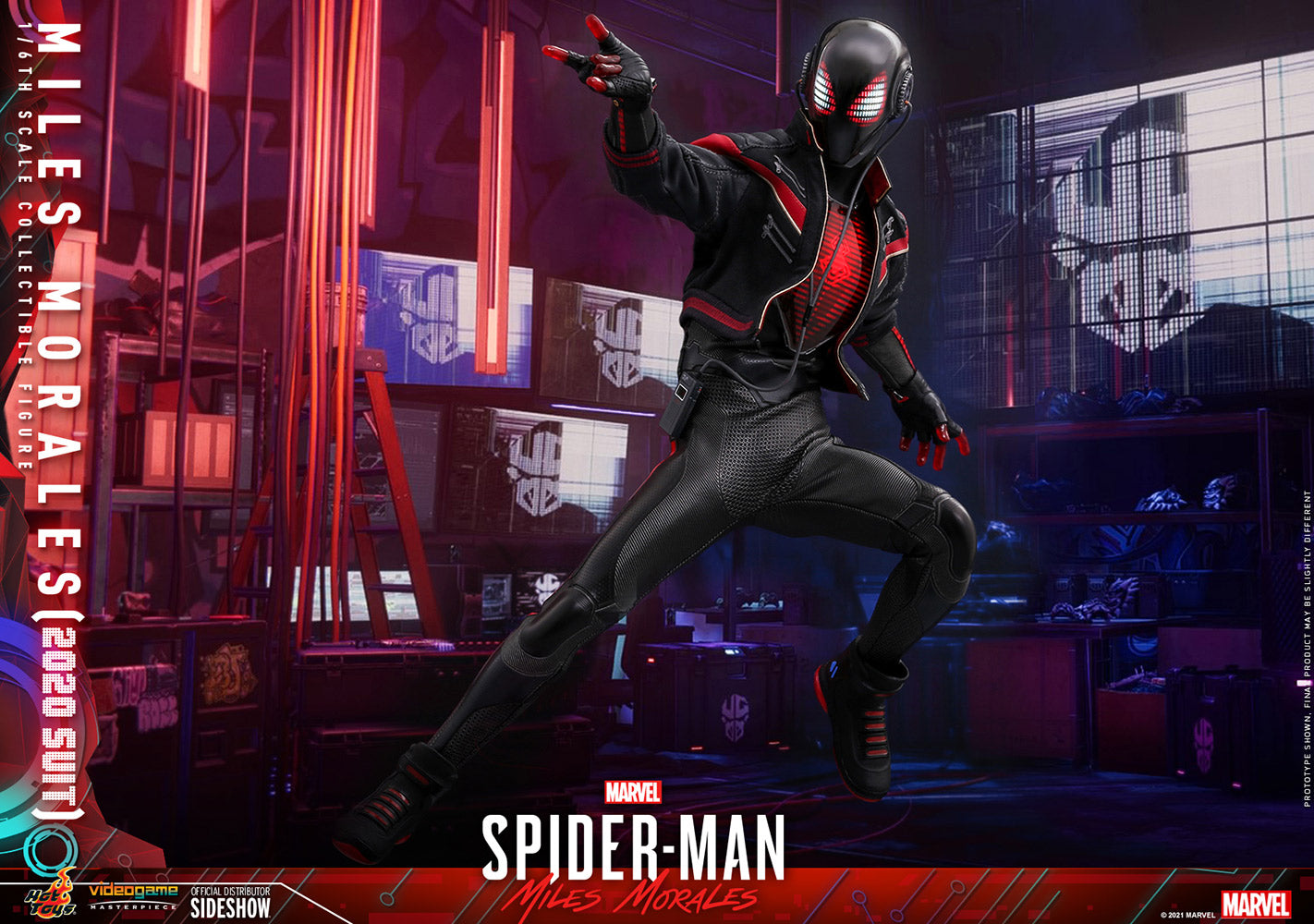 Miles Morales 2020 Suit (Marvel) Sixth Scale Figure by Hot Toys