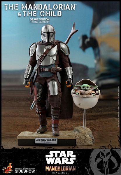 Beskar The Mandalorian &amp; The Child Deluxe 1/6th Scale Hot Toys
