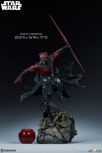 Sith Lord Darth Maul Mythos Collection Star Wars Statue by Sideshow