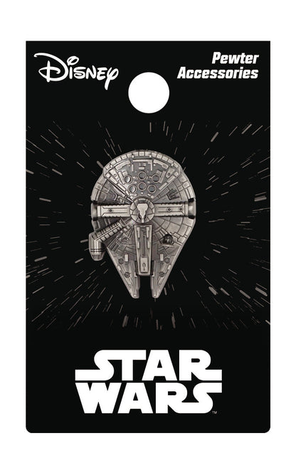 Star Wars Millennium Falcon 1" Pewter Pin