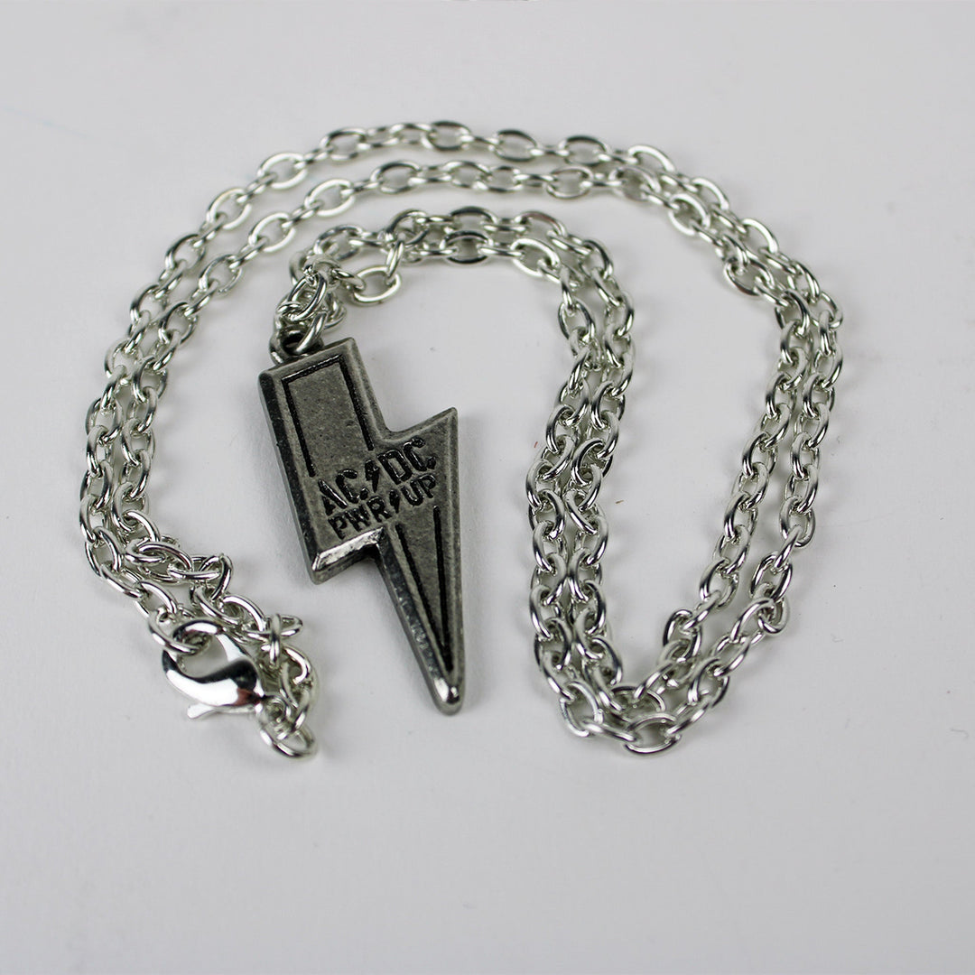 AC/DC PWR UP Logo Necklace