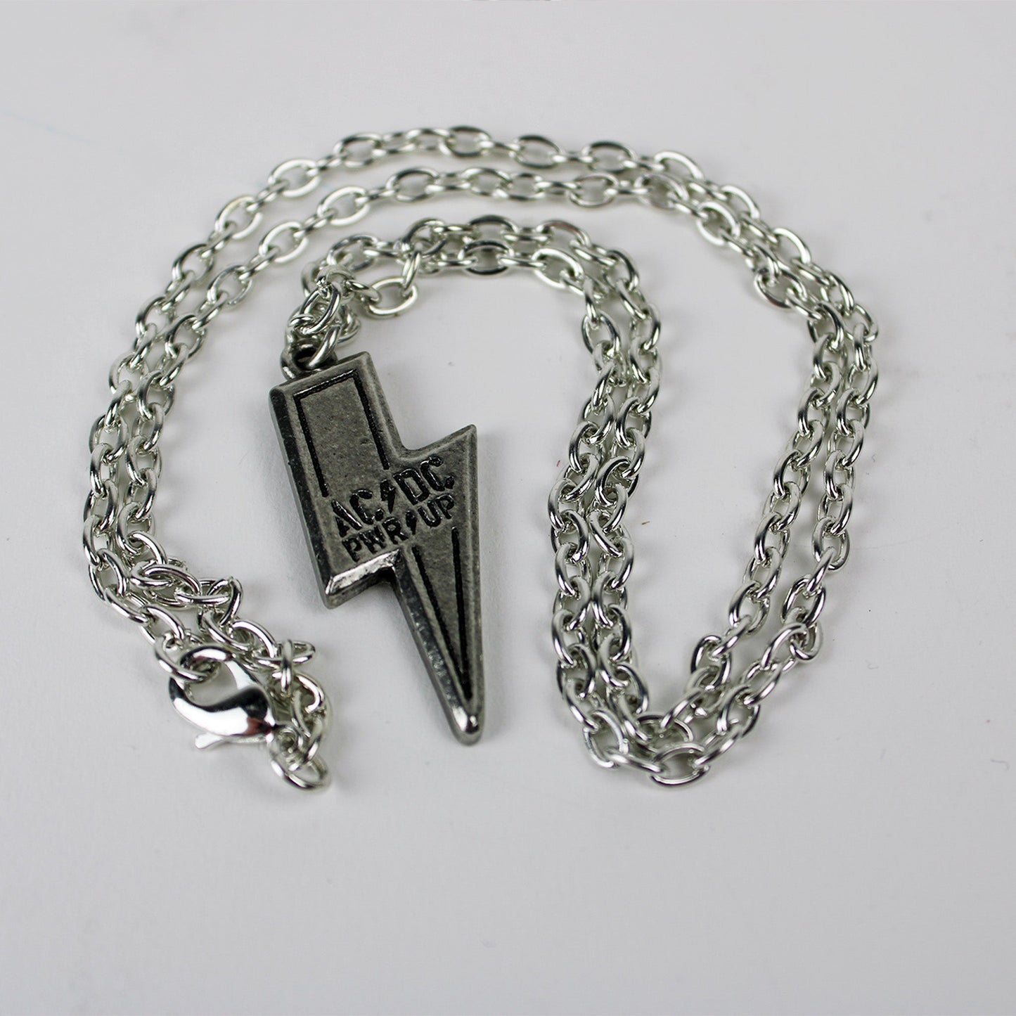 AC/DC PWR UP Logo Necklace