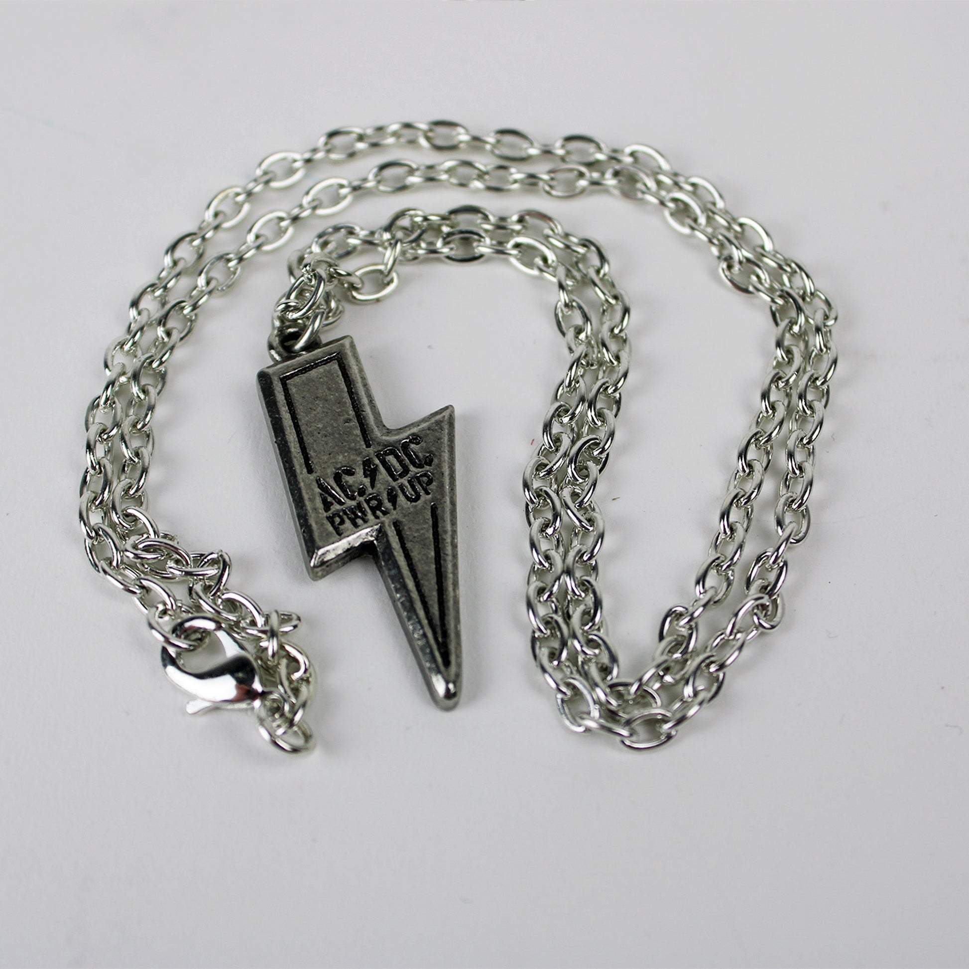 AC/DC PWR UP Logo Necklace