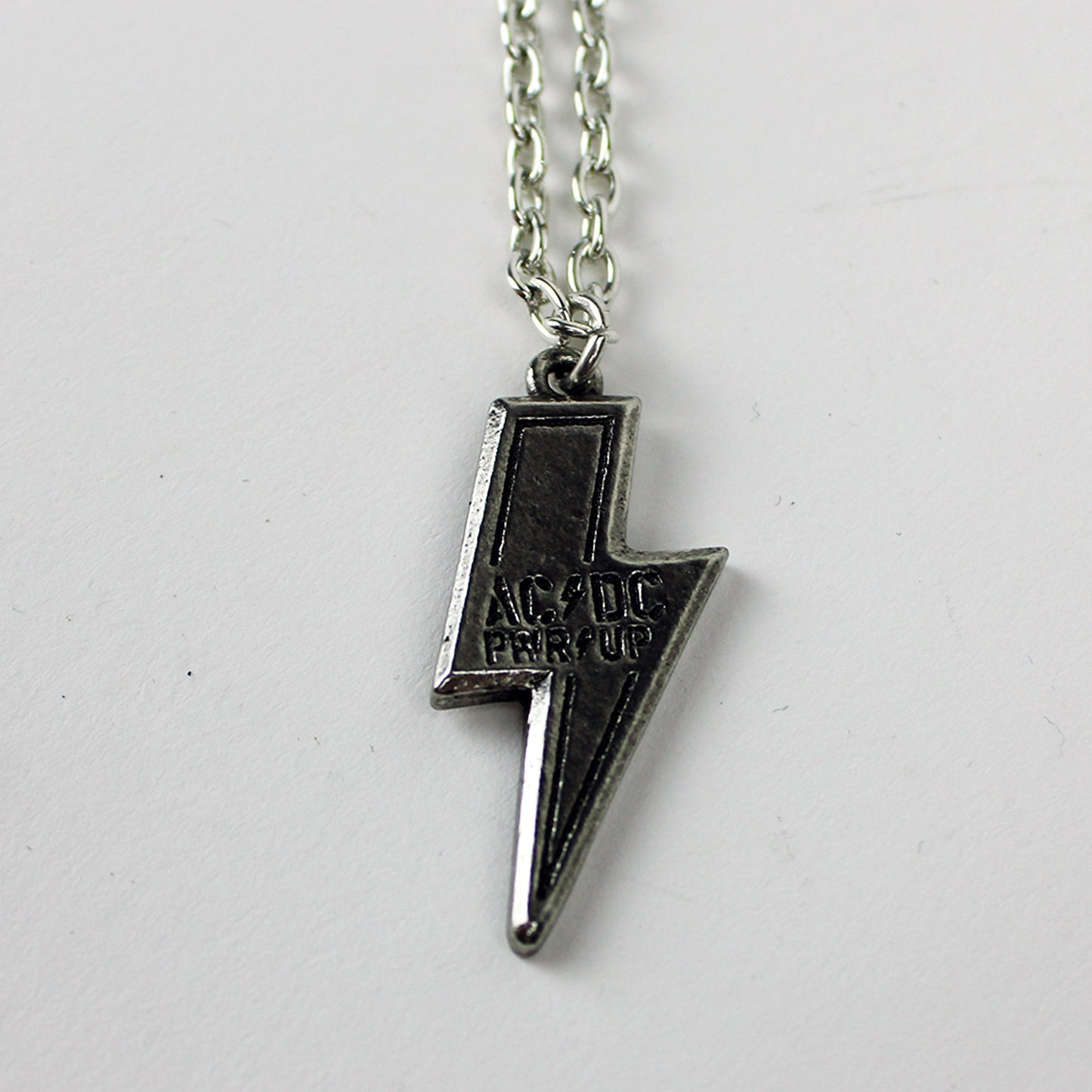 AC/DC PWR UP Logo Necklace