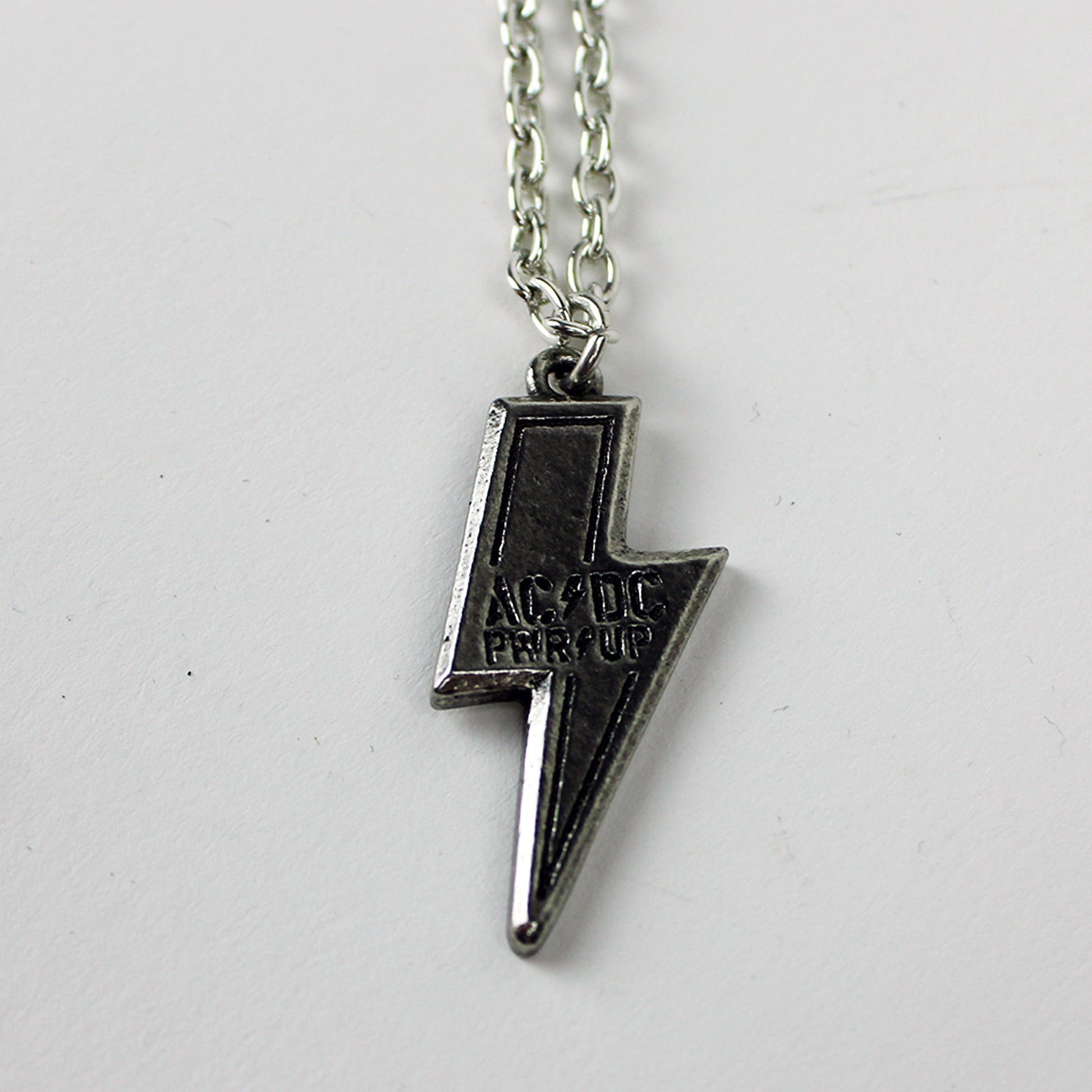 AC/DC PWR UP Logo Necklace