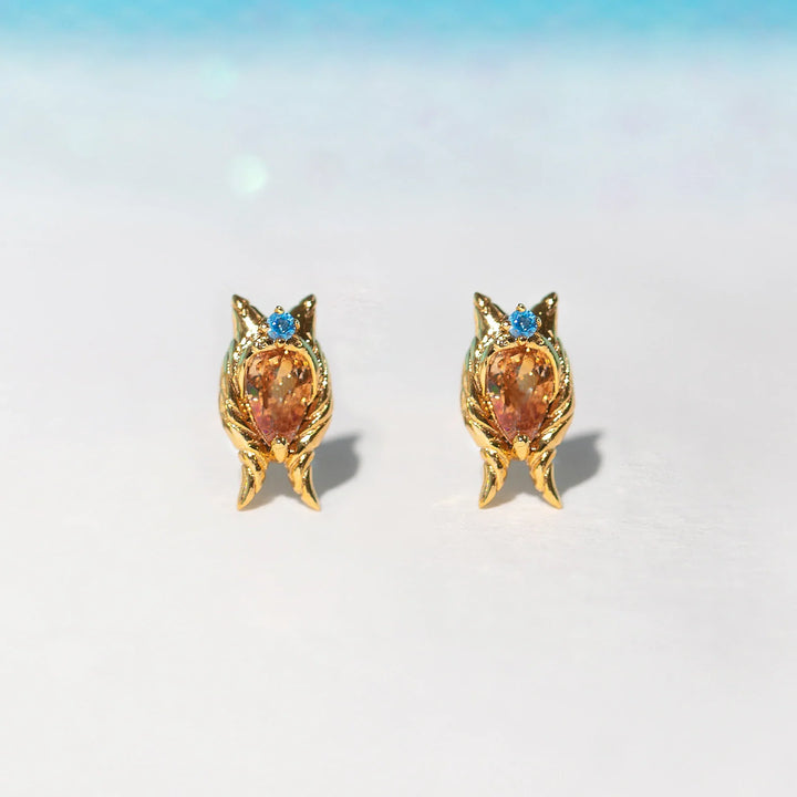 Ahsoka Tano Star Wars Gold Stud Earrings