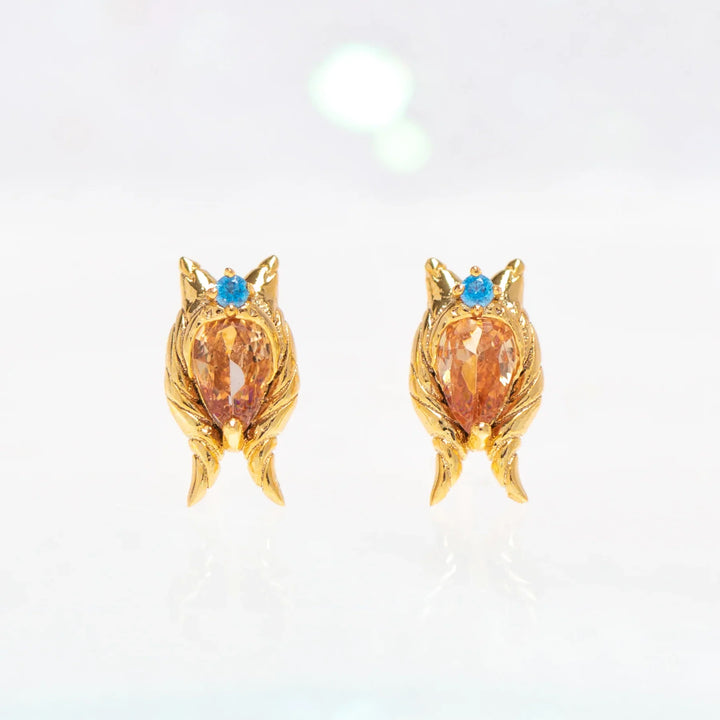 Ahsoka Tano Star Wars Gold Stud Earrings