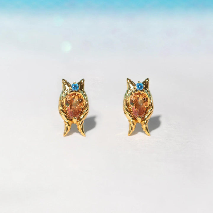 Ahsoka Tano Star Wars Gold Stud Earrings