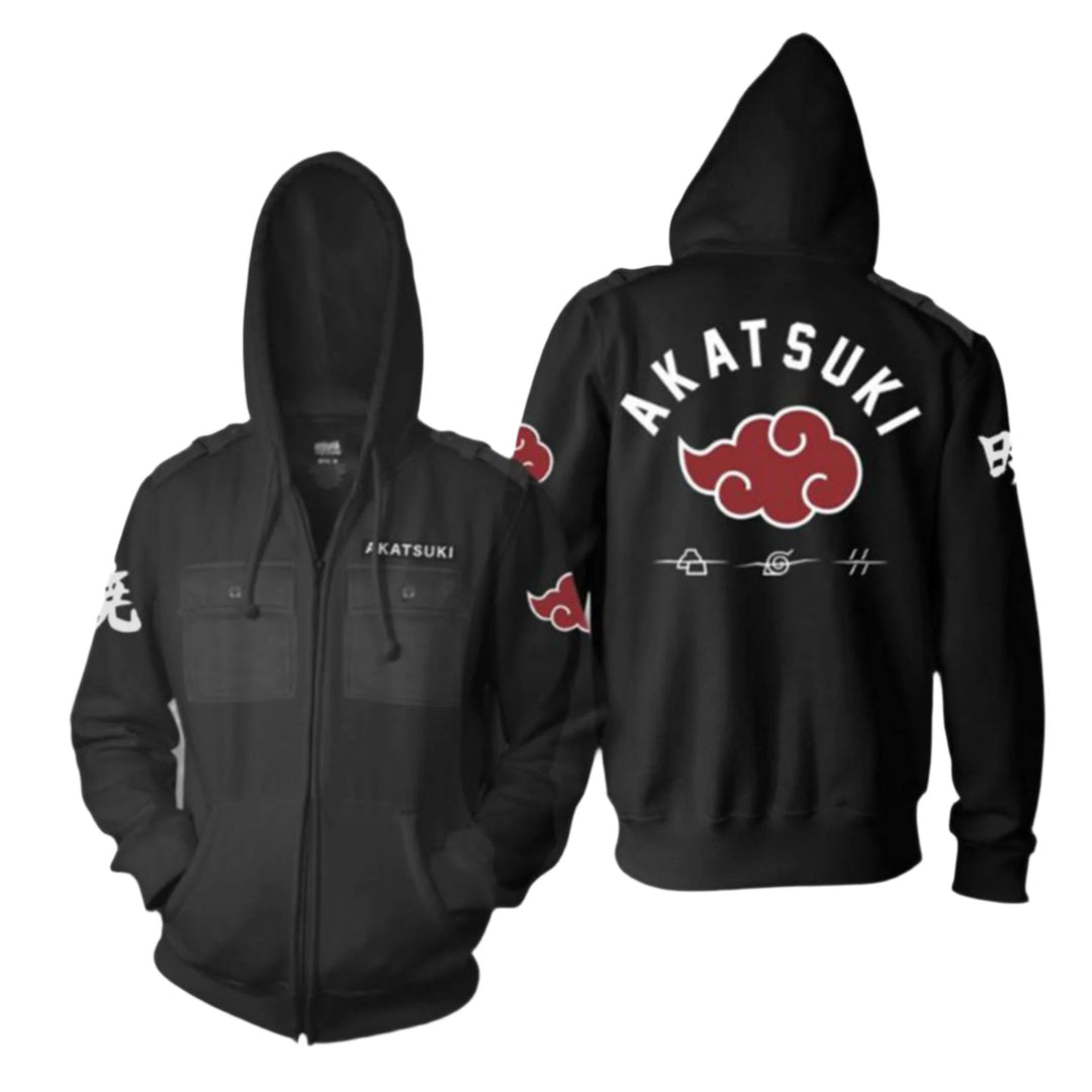 Akatsuki (Naruto Shippuden) Military Style Premium Hoodie
