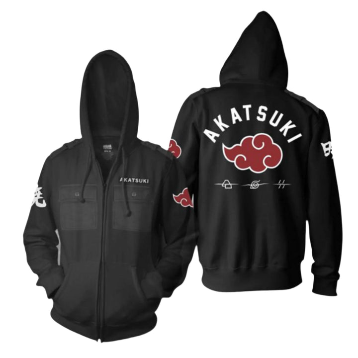 Akatsuki (Naruto Shippuden) Military Style Premium Hoodie