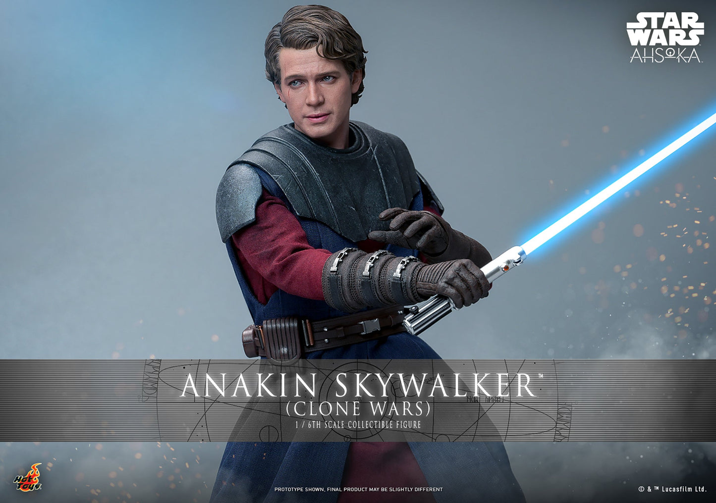 Star Wars: Ahsoka Anakin Skywalker (The Clone Wars) Sixth Scale Figure by Hot Toys