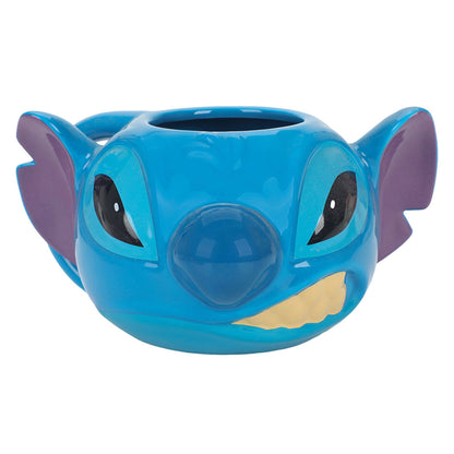 Angry Stitch (Lilo & Stitch) Disney 16 oz Sculpted Ceramic Mug