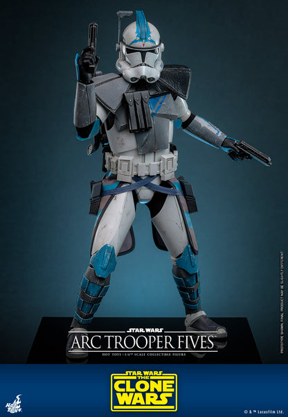 Star Wars The Clone Wars Arc Trooper Fives Sixth Scale Figure by Hot Toys