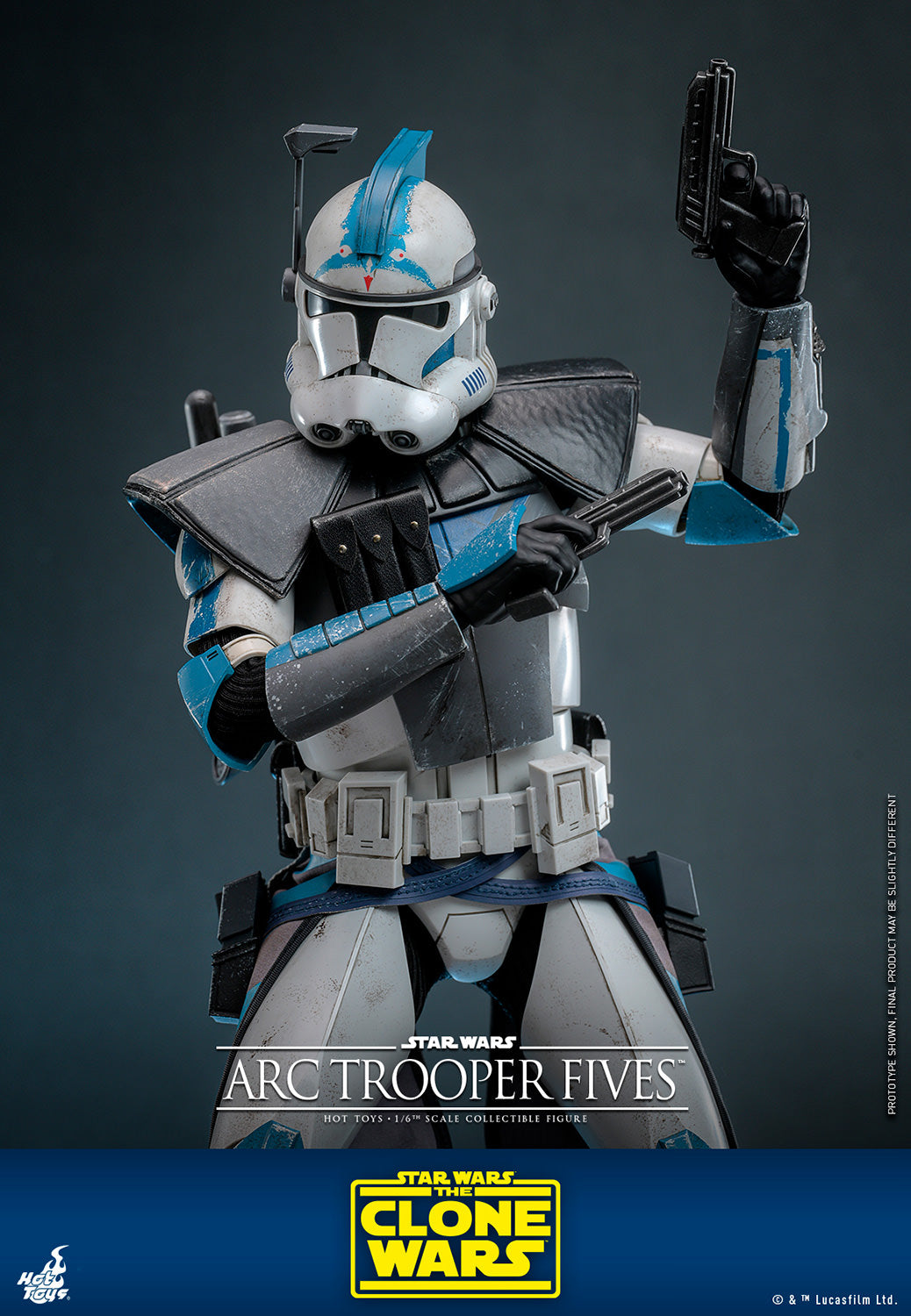 Star Wars The Clone Wars Arc Trooper Fives Sixth Scale Figure by Hot Toys
