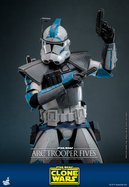 Star Wars The Clone Wars Arc Trooper Fives Sixth Scale Figure by Hot Toys