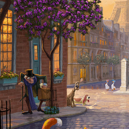 The Aristocats Disney Thomas Kinkade Framed Art Print