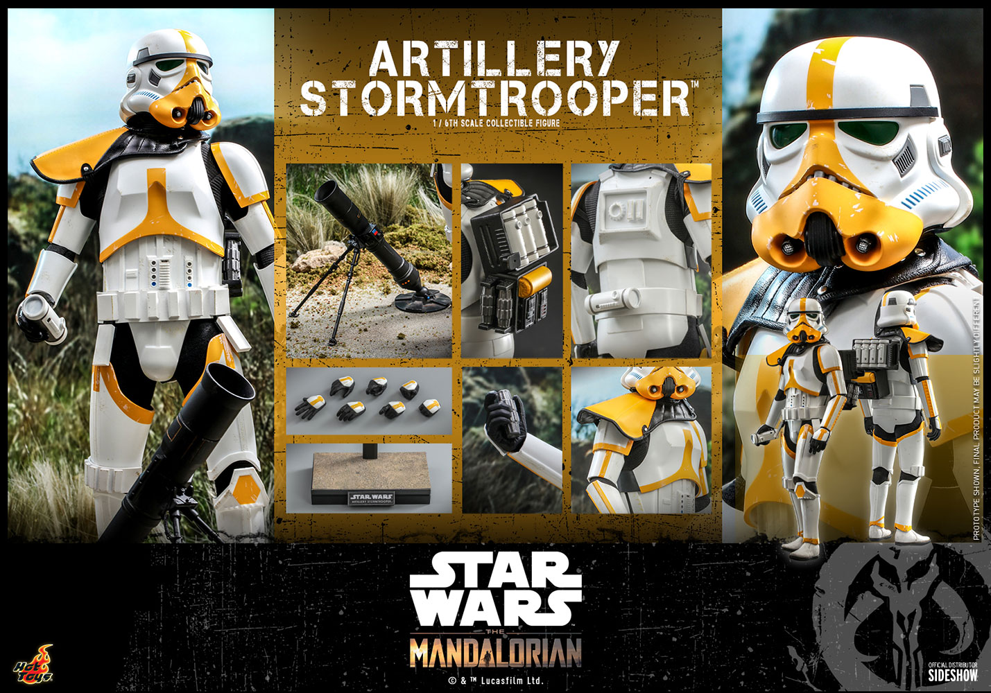 Star Wars Artillery Stormtrooper 1:6 Scale Figure by Hot Toys