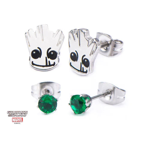 Baby Groot (Guardians of the Galaxy) Marvel Stud Earring Set