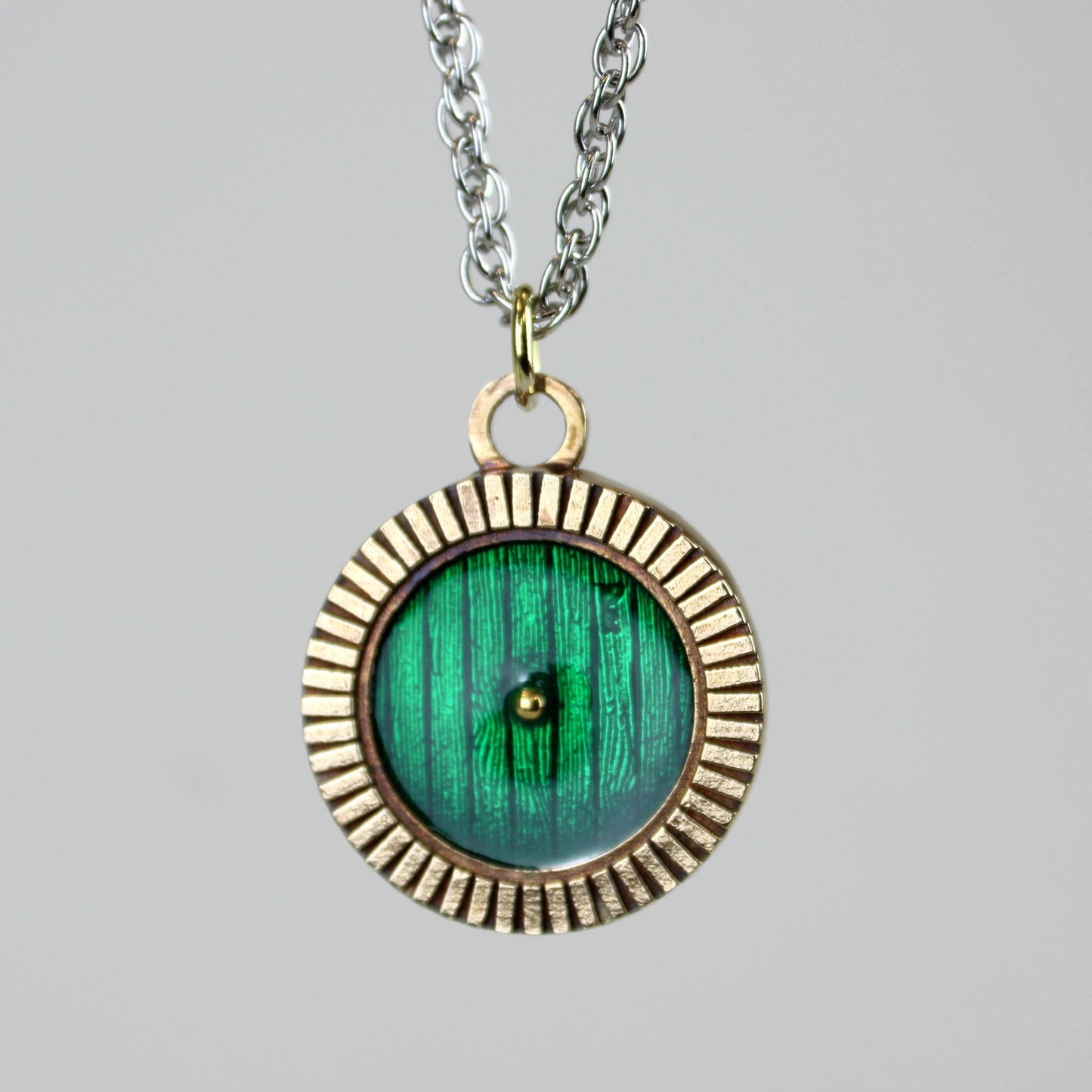 Bag End™ Door (Lord of the Rings) Bronze Necklace