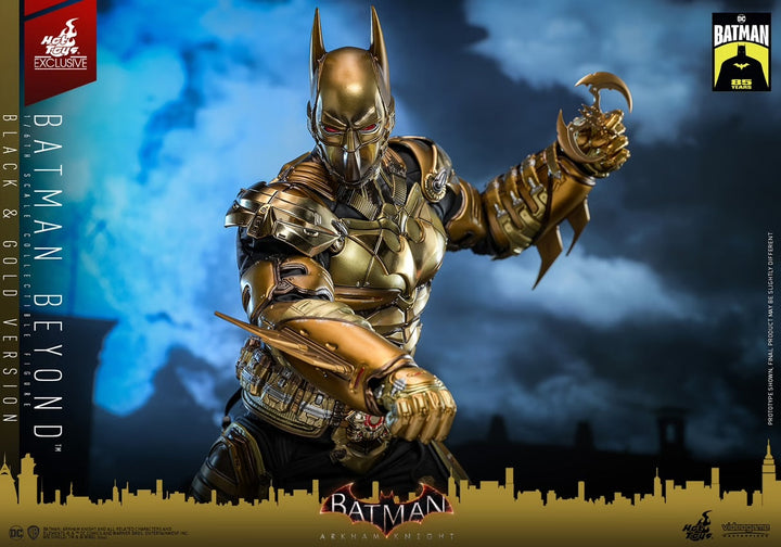 Batman Beyond (Black &amp; Gold Version) DC Comics Figure by Hot Toys