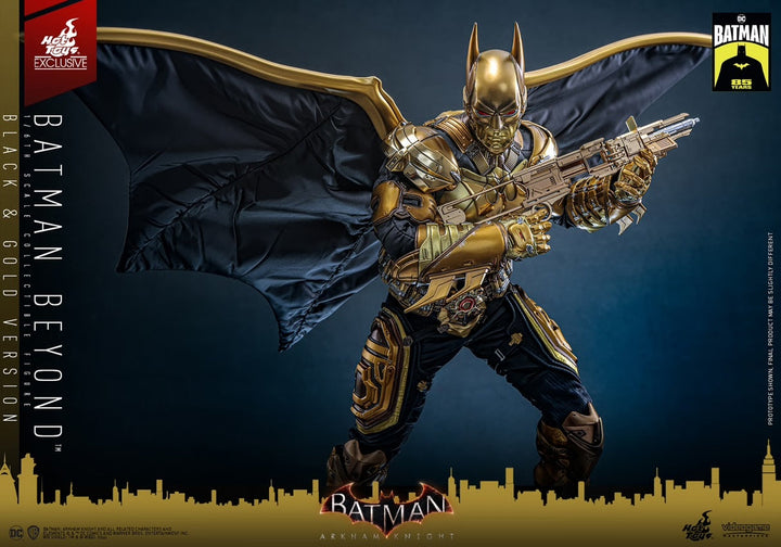 Batman Beyond (Black &amp; Gold Version) DC Comics Figure by Hot Toys