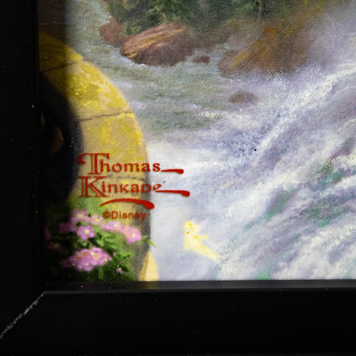 Beauty and the Beast "Falling in Love" Disney Thomas Kinkade Framed Art Print
