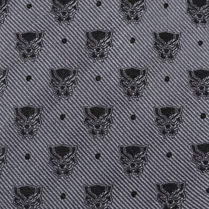 Black Panther Gray Dot (Marvel) Fine Neck Tie