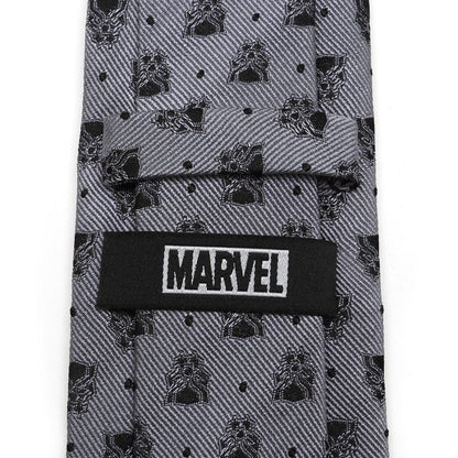 Black Panther Gray Dot (Marvel) Fine Neck Tie