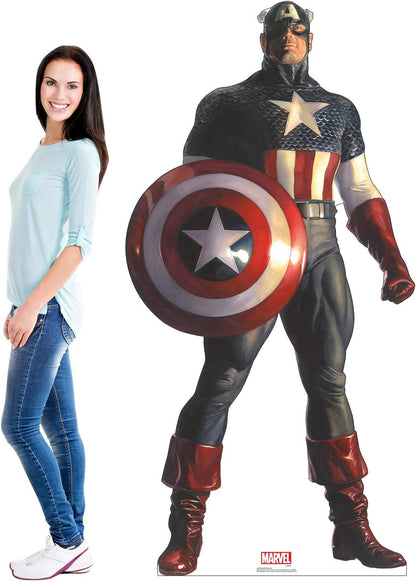 Captain America (Marvel) Ver. 1 Life Size Cardboard Cutout Standee