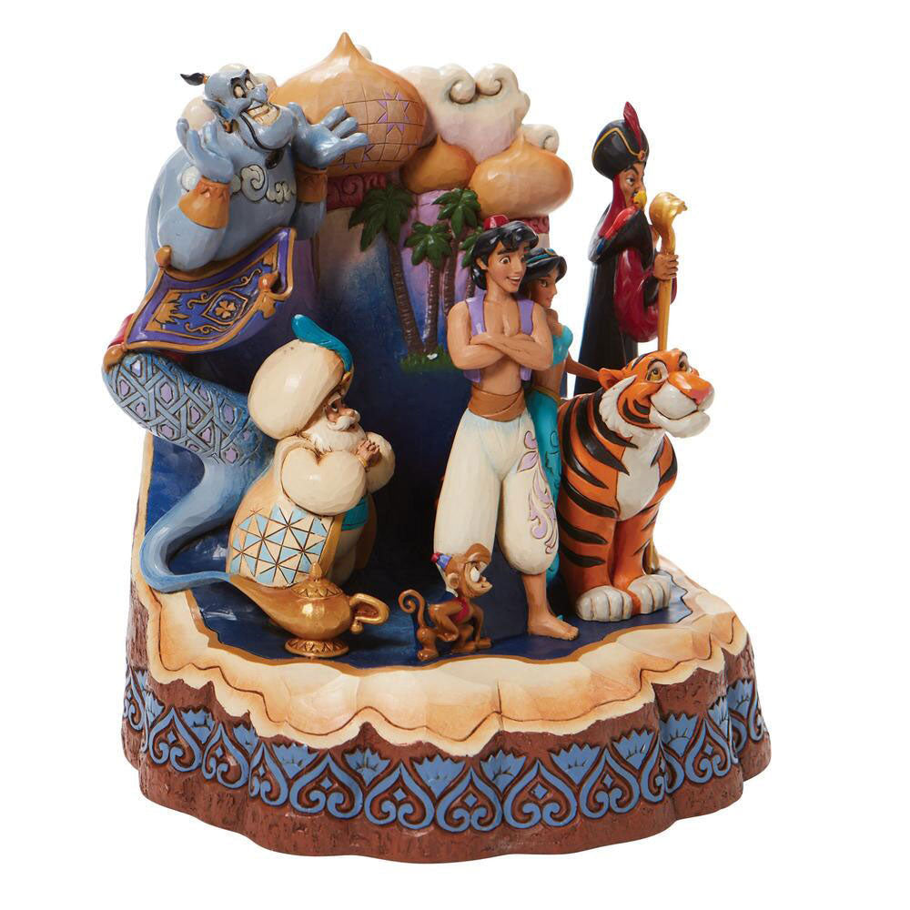 Aladdin "A Wondrous Place" Disney Traditions Statue by Jim Shore
