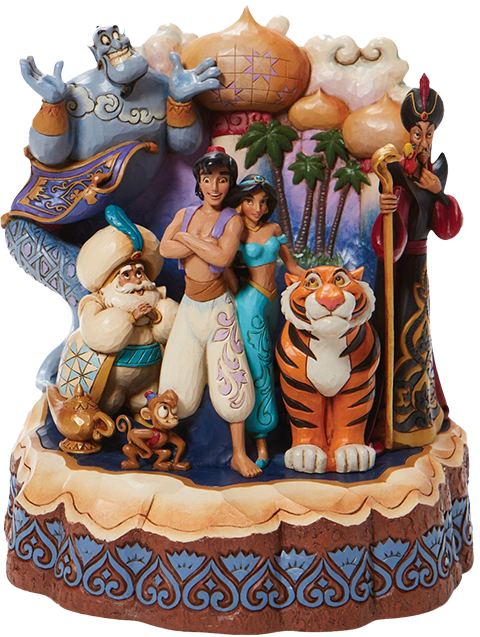 Aladdin "A Wondrous Place" Disney Traditions Statue by Jim Shore