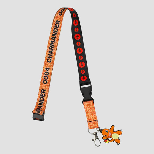 Charmander (Pokemon) Kanto Region Lanyard