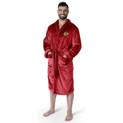 Chicago Blackhawks NHL Plush Robe