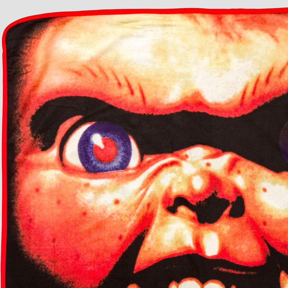 Chucky "Wanna Play?" (Child's Play) Throw Blanket