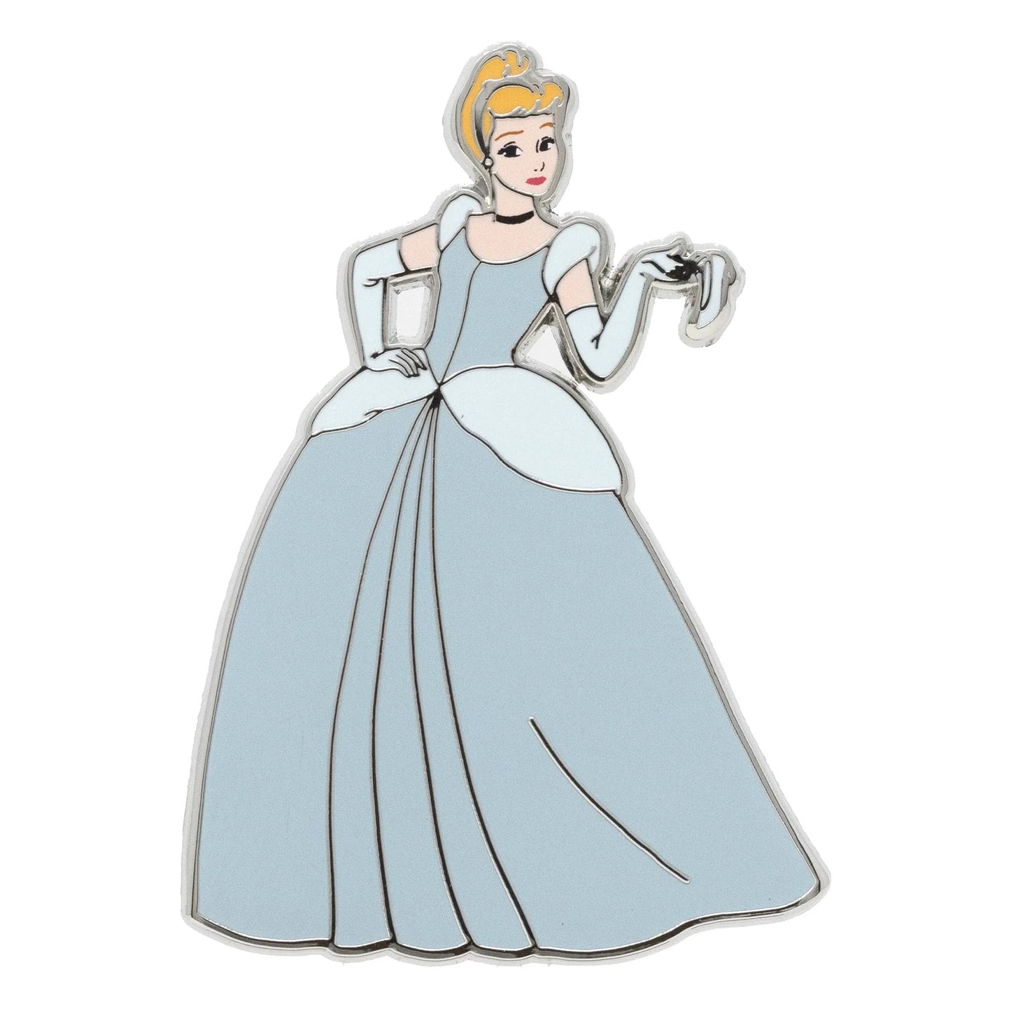 Disney: Cinderella Ballgown Stylized Metal Enamel Pin