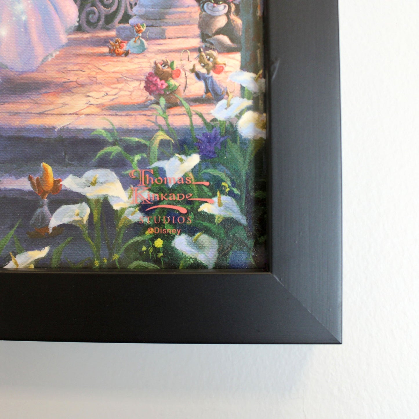 Dancing in Starlight (Cinderella) Disney Thomas Kinkade Framed Art Print