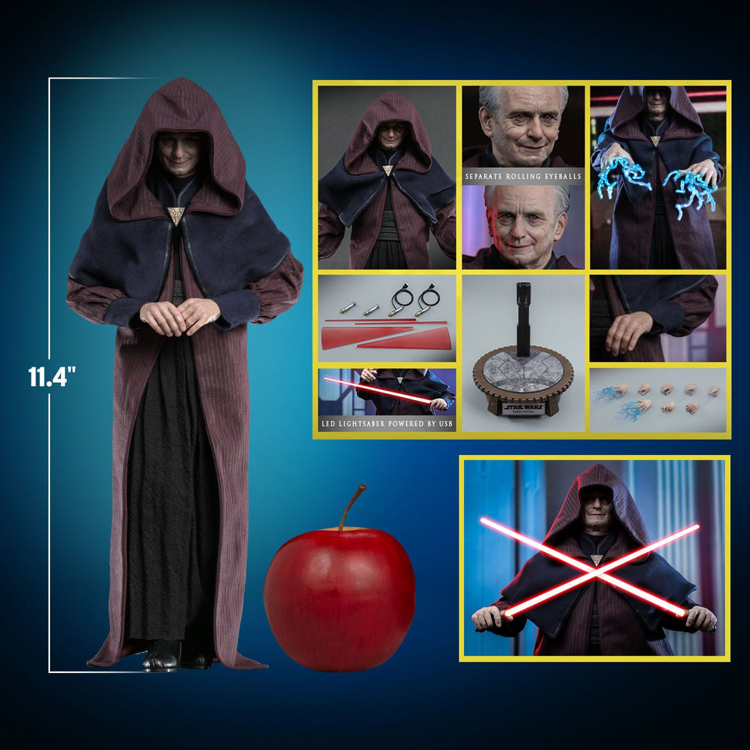 Darth Sidious (Star Wars: The Clone Wars) 1:6 Scale Figure by Hot Toys