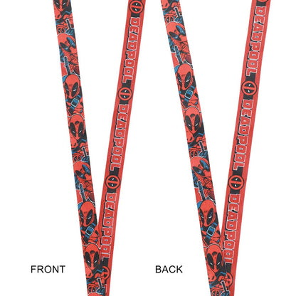 Deadpool Marvel Logo Breakaway Lanyard
