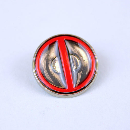 Deadpool Marvel Logo Color Pin