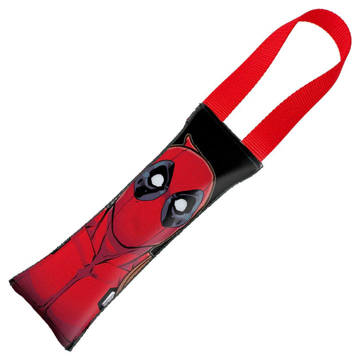 Deadpool Marvel Squeaky Tug Dog Toy
