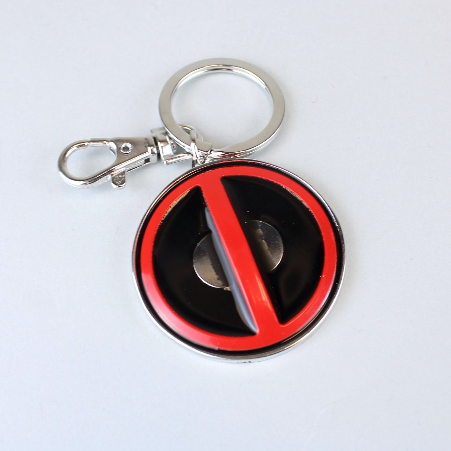 Deadpool Symbol (Marvel) Pewter Keychain
