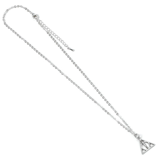 Harry Potter Deathly Hallows Silver Plated Necklace