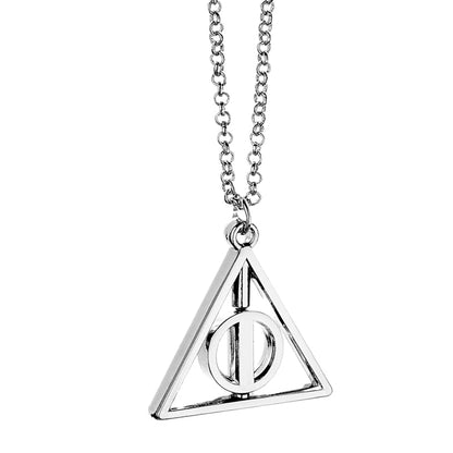 Harry Potter Deathly Hallows Spinning Necklace Gift Box