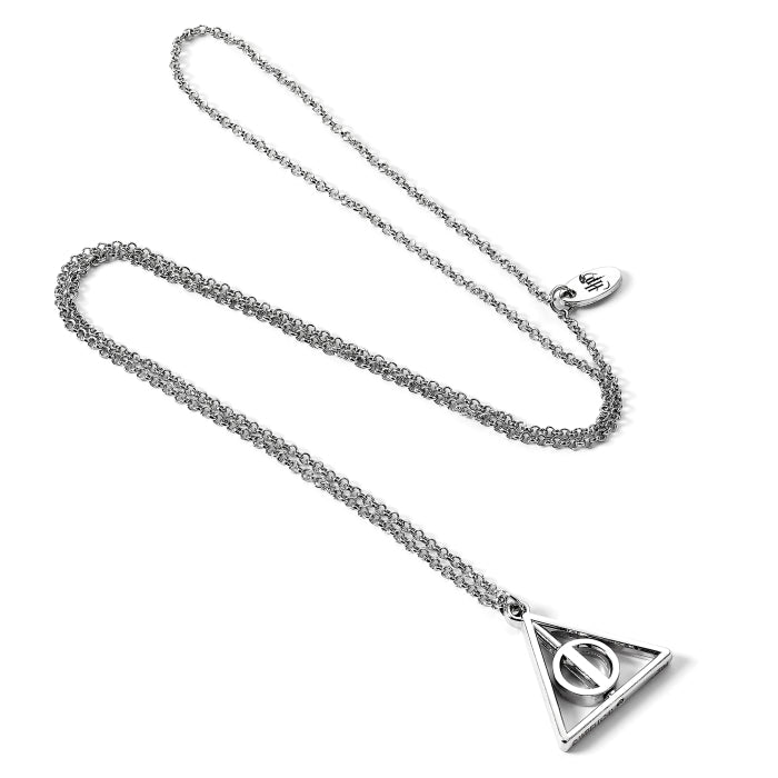 Harry Potter Deathly Hallows Spinning Necklace Gift Box