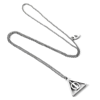 Harry Potter Deathly Hallows Spinning Necklace Gift Box