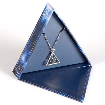Harry Potter Deathly Hallows Spinning Necklace Gift Box