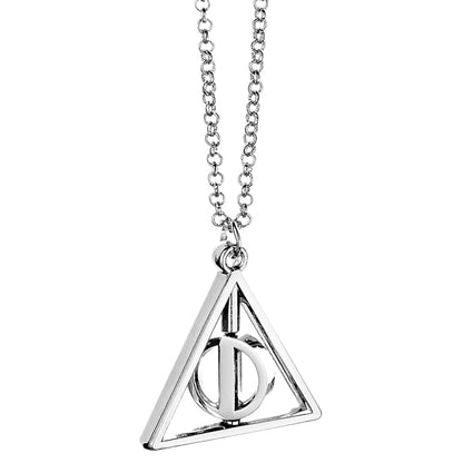 Harry Potter Deathly Hallows Spinning Necklace Gift Box