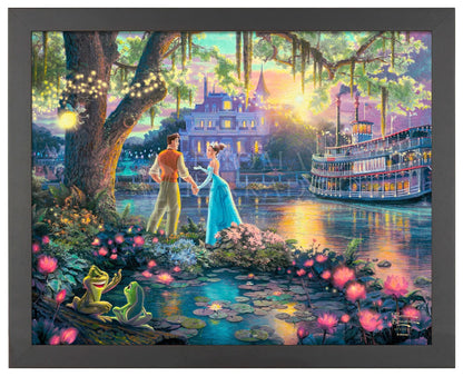 Disney: The Princess and the Frog Thomas Kinkade Framed Art Print