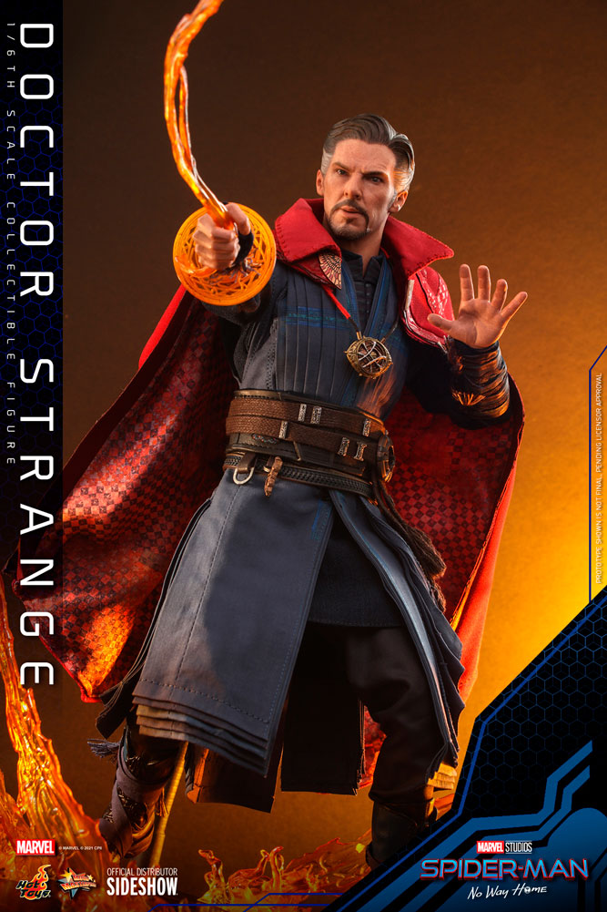 Doctor Strange Marvel Spider-Man No Way Home Sixth Scale Figure by Hot Toys
