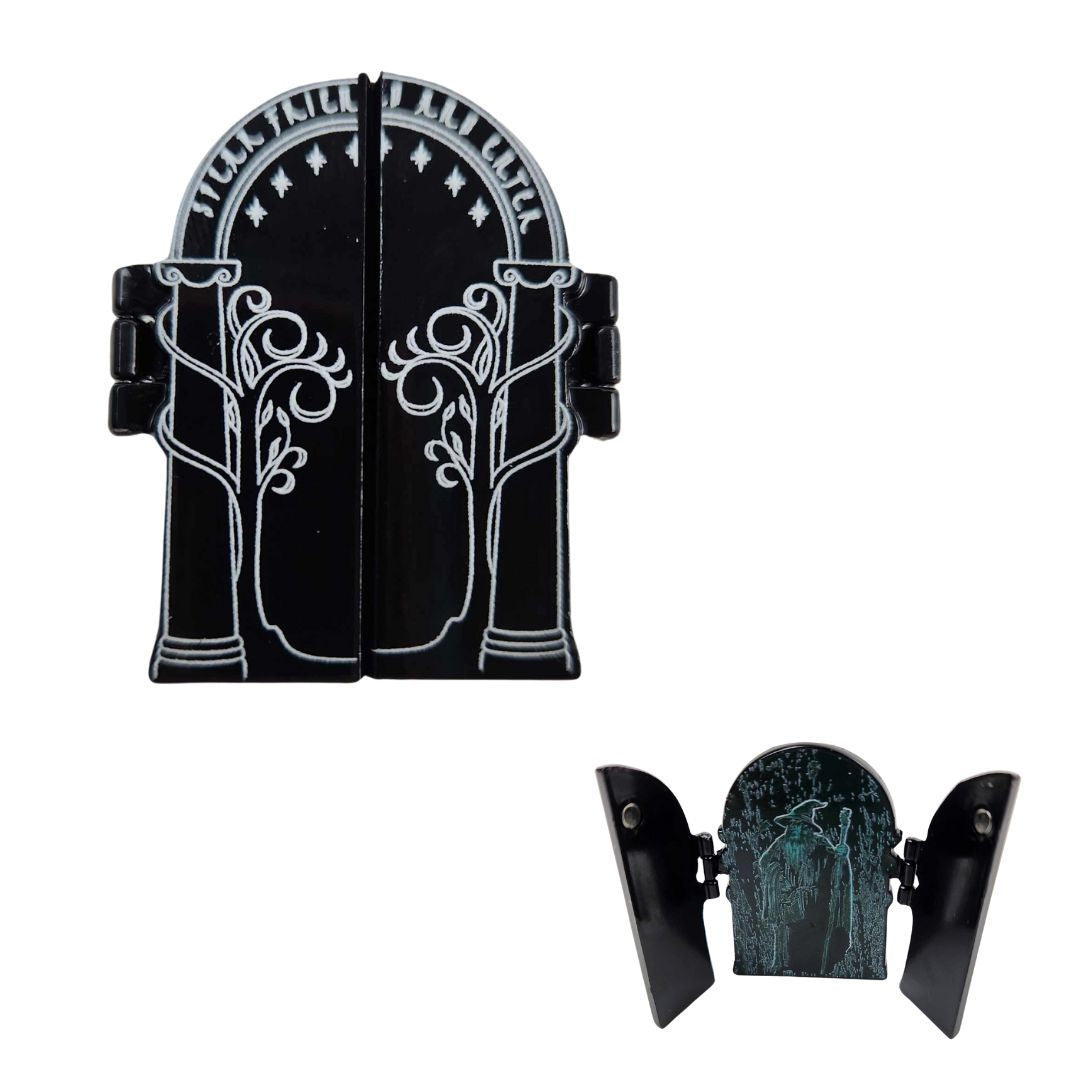 Doors of Durin The Lord of the Rings Magnetic Opening Metal Pin